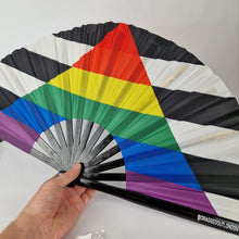 Load image into Gallery viewer, Ally Gay Pride Fan
