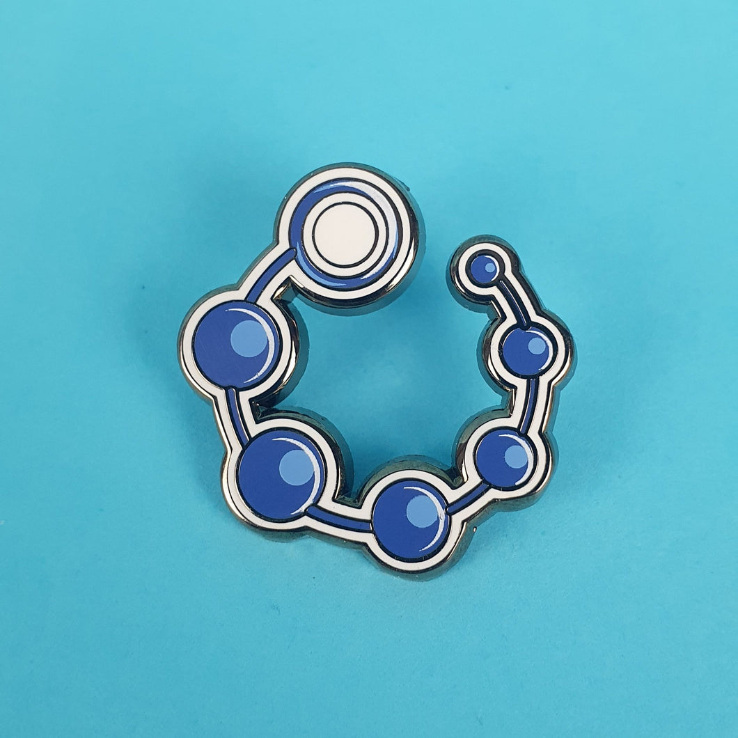 Anal Beads Pin Badge
