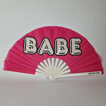 Load image into Gallery viewer, Babe Clack Fan
