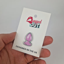 Load image into Gallery viewer, Butt Plug Pin Badge
