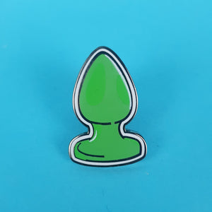 Butt Plug Pin Badge