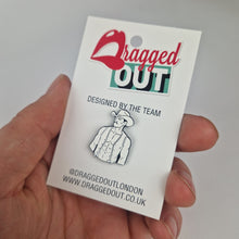 Load image into Gallery viewer, Cowboy Pin Badge
