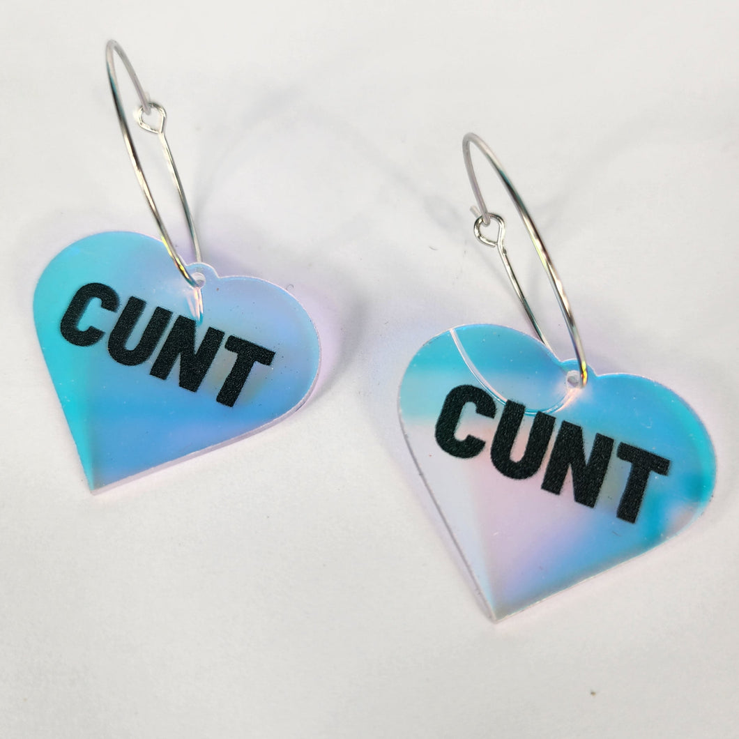 Cunt Hoop Earrings