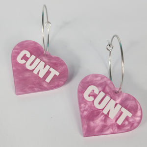 Cunt Hoop Earrings