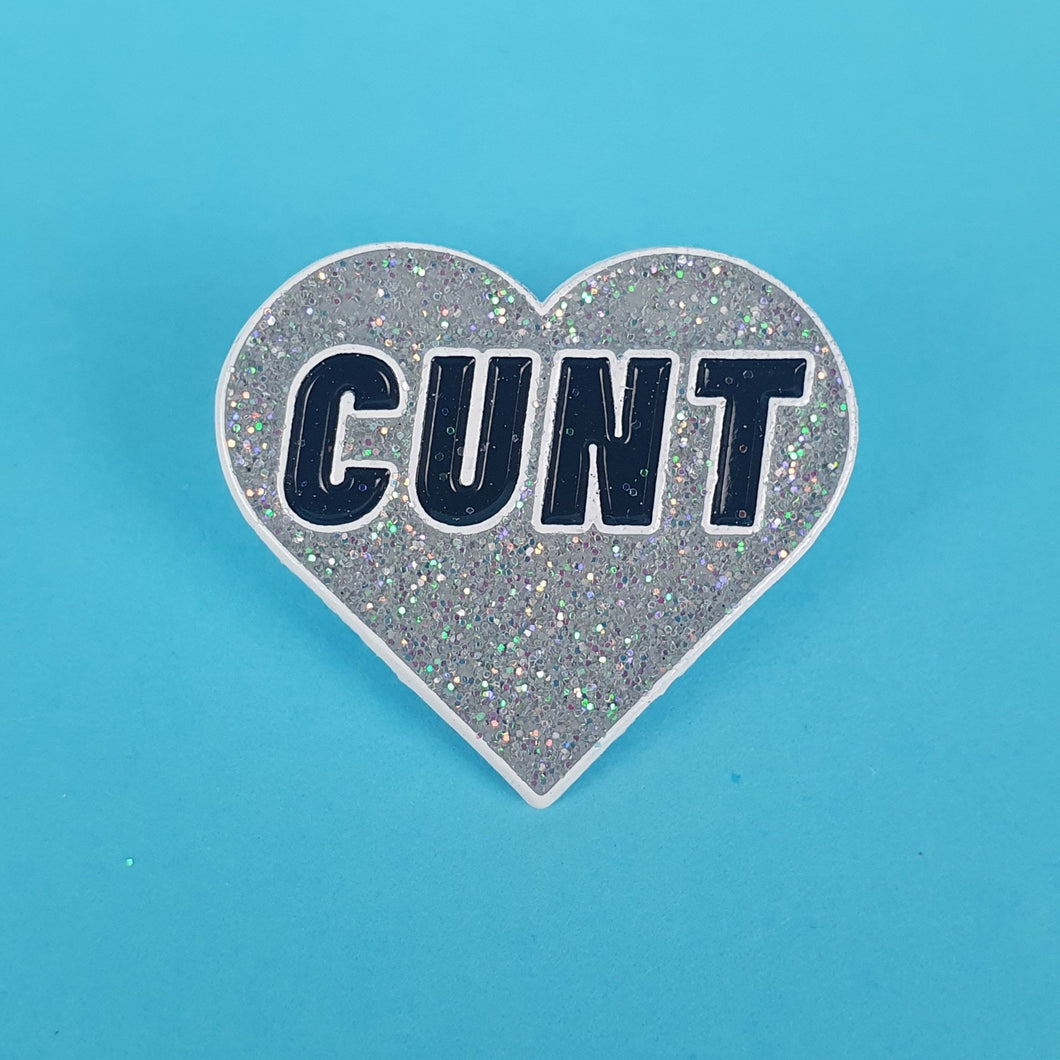 Cunt Pin Badge