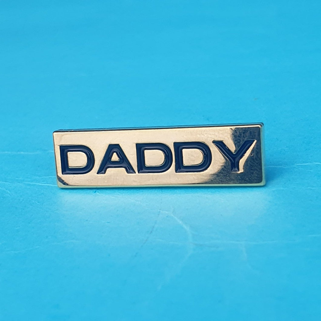 Daddy Pin Badge