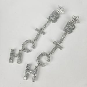 Drop Bitch Acrylic Earrings