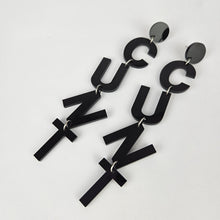 Load image into Gallery viewer, Drop Cunt Acrylic Earrings
