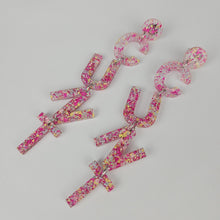 Load image into Gallery viewer, Drop Cunt Acrylic Earrings

