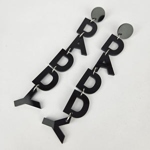 Drop Daddy Acrylic Earrings