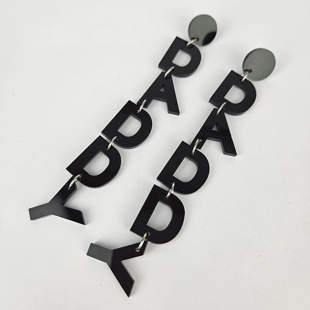 Drop Daddy Acrylic Earrings