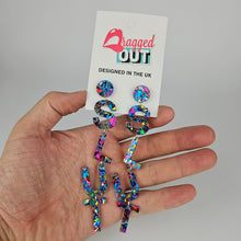 Load image into Gallery viewer, Drop Slut Acrylic Earrings
