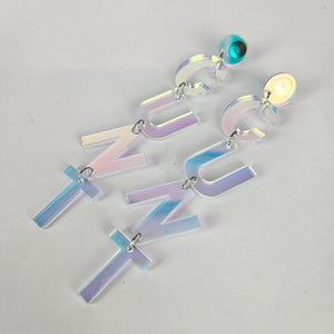 Drop Cunt Acrylic Earrings