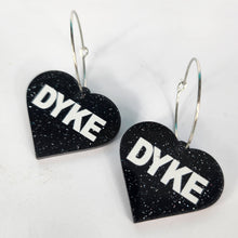 Load image into Gallery viewer, Dyke Hoop Earrings
