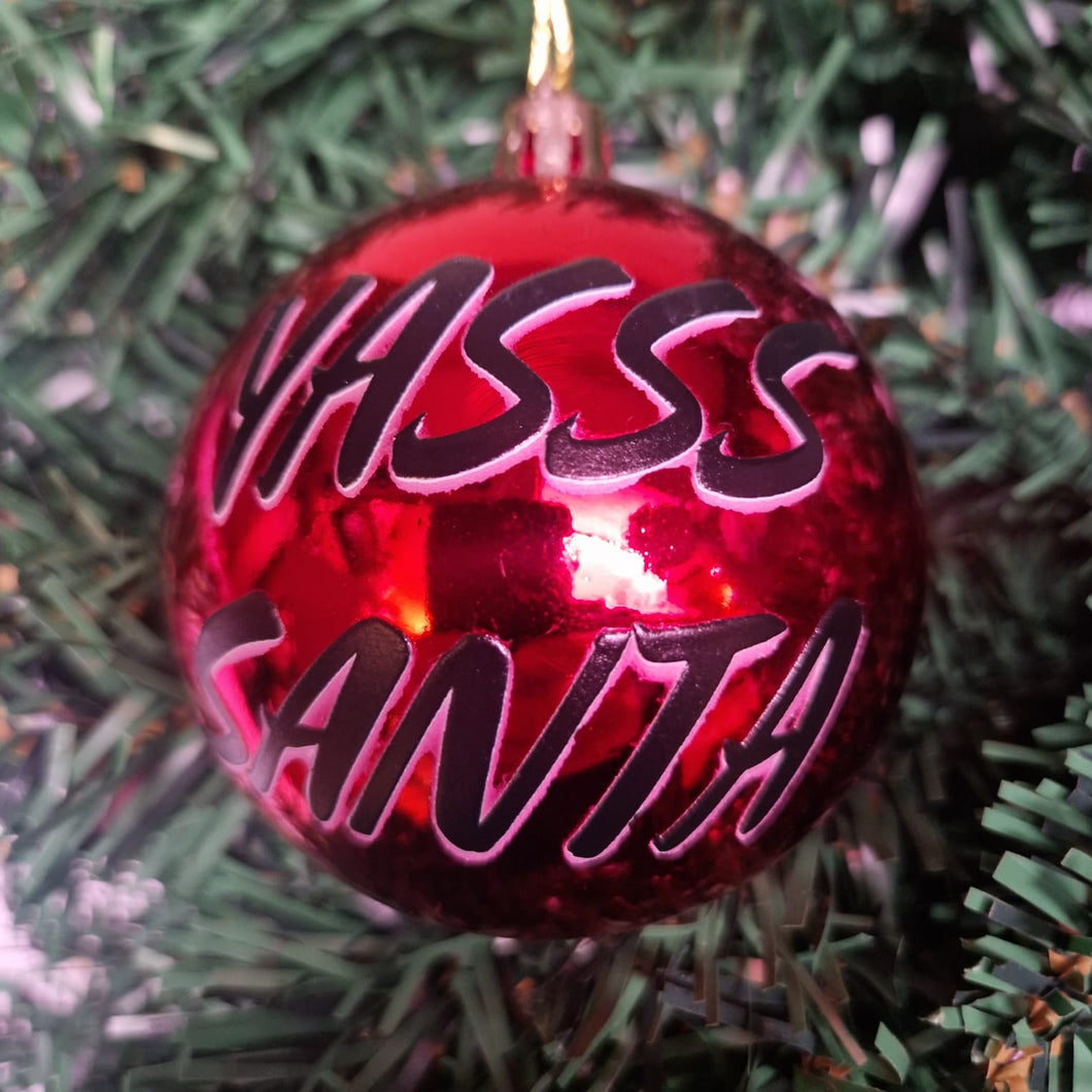 YASSS Santa Bauble