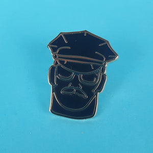 Leather Daddy Pin Badge