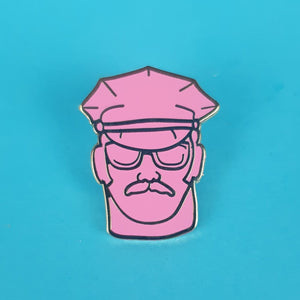 Leather Daddy Pin Badge