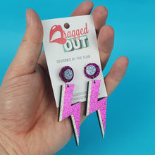 Load image into Gallery viewer, Lightning Bolt Earrings
