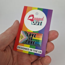 Load image into Gallery viewer, Love Is Love Pin Badge
