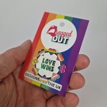 Load image into Gallery viewer, Love Wins Pin Badge
