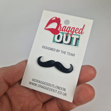 Load image into Gallery viewer, Moustache Pin Badge
