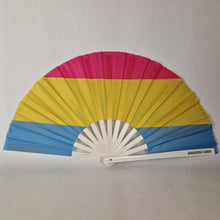 Load image into Gallery viewer, Pansexual Pride Clack Fan
