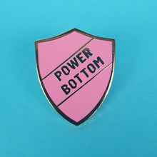 Load image into Gallery viewer, Power Bottom Pin Badge
