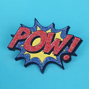 Pow Pin Badge