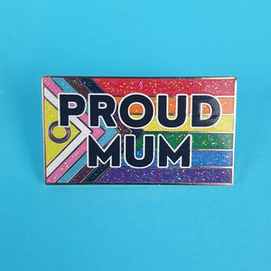 Proud Mum Pin Badge