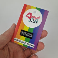 Load image into Gallery viewer, Queer Pin Badge
