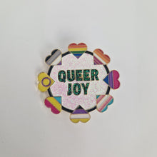Load image into Gallery viewer, Queer Joy Pin Badge
