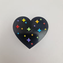 Load image into Gallery viewer, Gay Pride Heart Pin Badge
