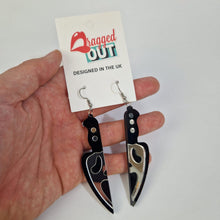 Load image into Gallery viewer, Ghostface Knife Acrylic Earrings
