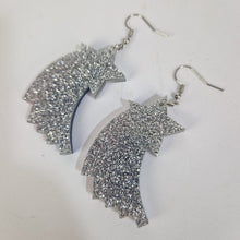 Load image into Gallery viewer, Bisexual Shooting Stars Earrings
