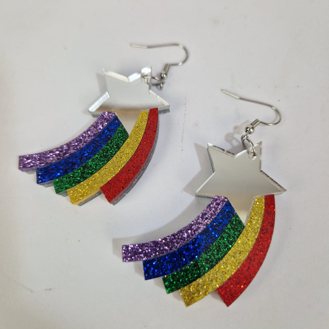 Pride Shooting Stars Earrings