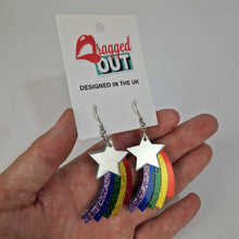 Load image into Gallery viewer, Pride Shooting Stars Earrings
