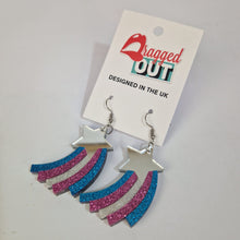 Load image into Gallery viewer, Trans Shooting Star Earrings
