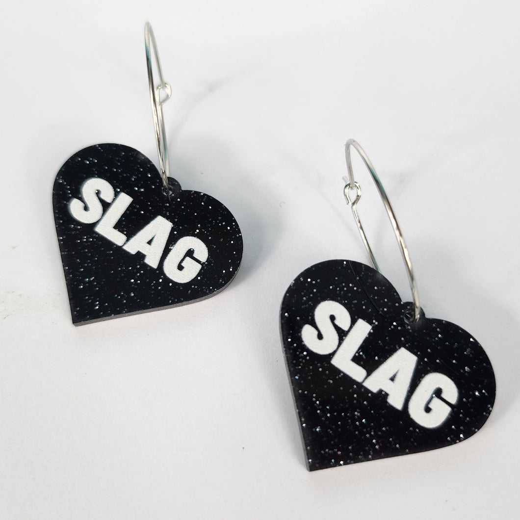 Slag Hoop Earrings