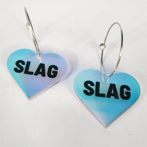 Slag Hoop Earrings