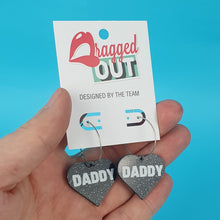 Load image into Gallery viewer, Daddy Hoop Earrings
