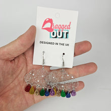 Load image into Gallery viewer, Pride Cloud Acrylic Earrings
