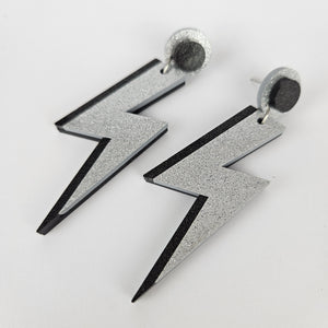 Lightning Bolt Acrylic Earrings