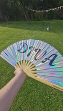 Load and play video in Gallery viewer, Diva Bamboo Fan
