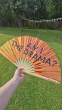 Load and play video in Gallery viewer, Am I The Drama Bamboo Fan
