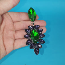 Load and play video in Gallery viewer, Lily Crystal Earrings
