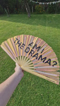 Load and play video in Gallery viewer, Am I The Drama Bamboo Fan
