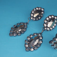 Load and play video in Gallery viewer, Drop Crystal Earrings and Ring Set
