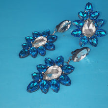 Load and play video in Gallery viewer, Large Crystal Earrings and Ring Set
