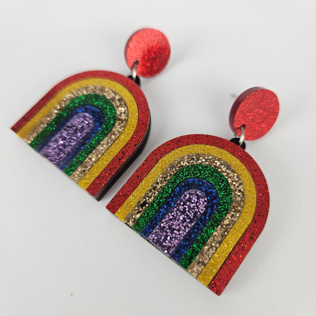 Pride Rainbow  Earrings