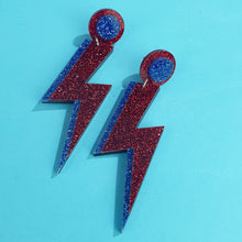 Load image into Gallery viewer, Lightning Bolt Earrings
